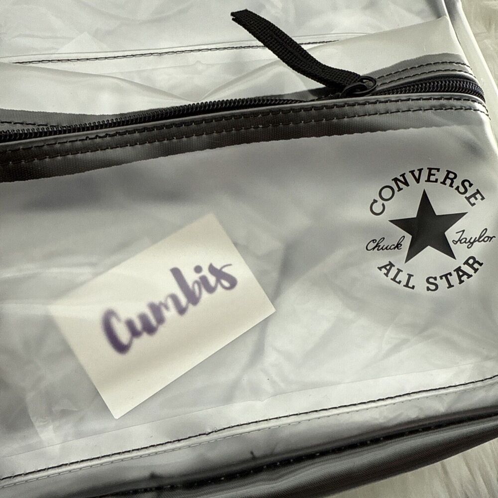 Converse Clear‎ Medium Size Transparent Black Bac… - image 13